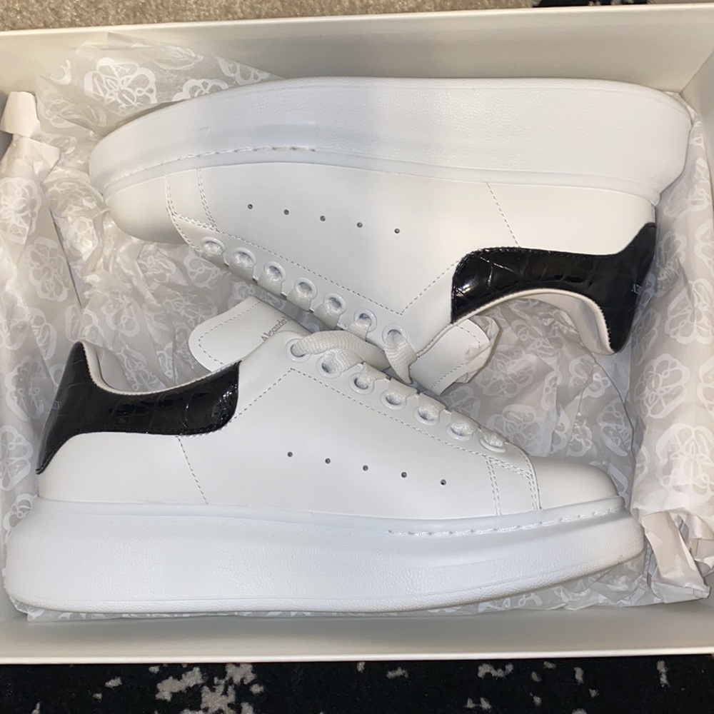 Croc 🐊 Alexander McQueen platform sneakers